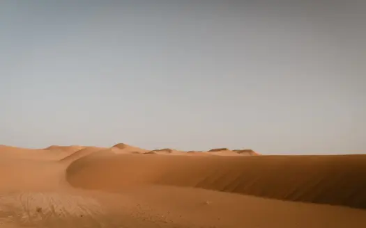 Dunas de Merzouga, en el Sáhara marroquí